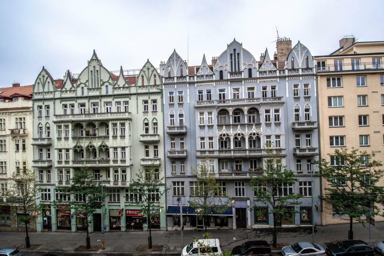 Pastel Art Deco 3BDR Ruterra Apt Praga Esterno foto